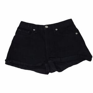 RAG AND BONE black jean shorts sz 24